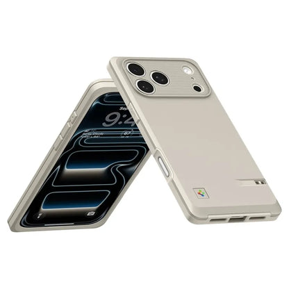 Spigen Classic LS MagSafe – Dėklas iPhone 17 Pro Max išmaniajam telefonui (Stone)