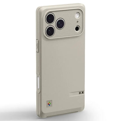 Spigen Classic LS MagSafe – Dėklas iPhone 17 Pro Max išmaniajam telefonui (Stone)