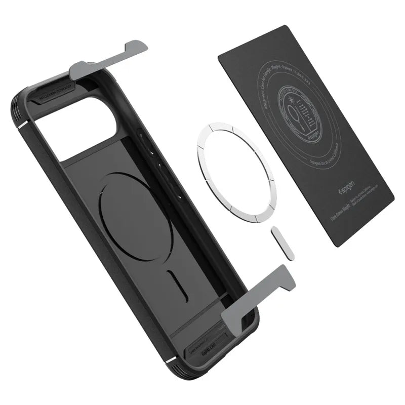 Spigen Core Armor Mag MagSafe - Dėklas Google Pixel 10 Pro XL (Matinis juodas)