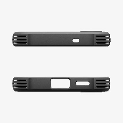 Spigen Core Armor Mag MagSafe dėklas, skirtas Samsung Galaxy S25 FE (Matinė juoda)