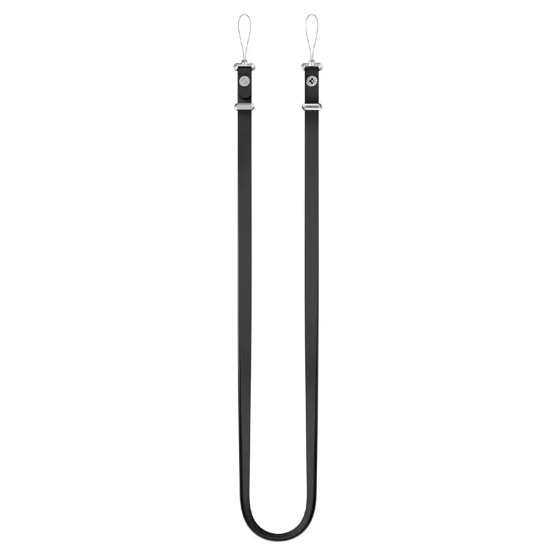Spigen DA30L dirželis per petį – universalus telefono dirželis (juodas)