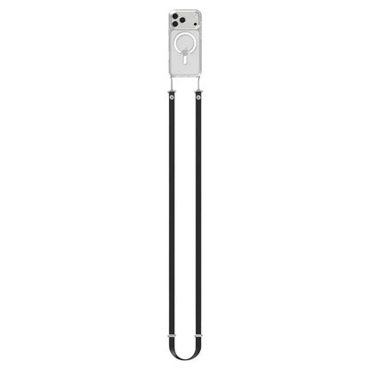 Spigen DA30L dirželis per petį – universalus telefono dirželis (juodas)