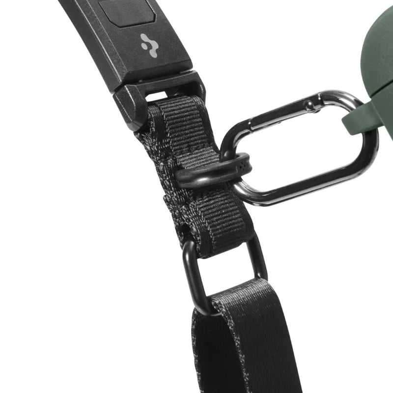 Spigen DA30M Dirželis Per Petį Crossbody – Universalus telefono dirželis / raištis (juodas)