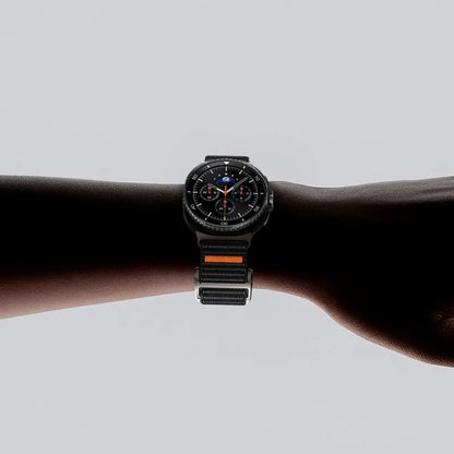Spigen DuraPro Flex - Apyrankė skirta Samsung Galaxy Watch 8 / 8 Classic 40 / 44 / 46 mm (Juodos spalvos)