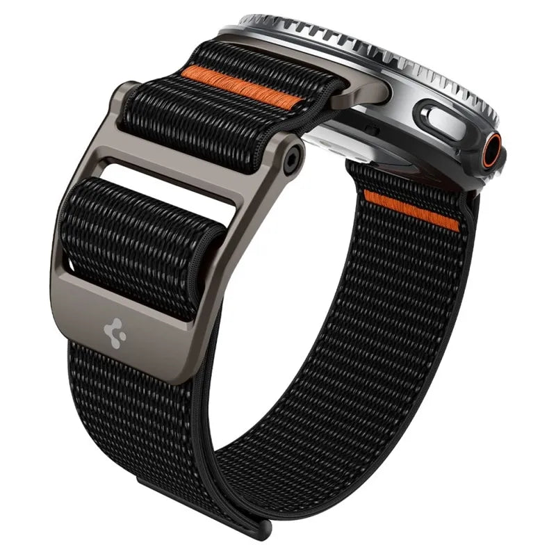 Spigen DuraPro Flex - Apyrankė skirta Samsung Galaxy Watch 8 / 8 Classic 40 / 44 / 46 mm (Juodos spalvos)