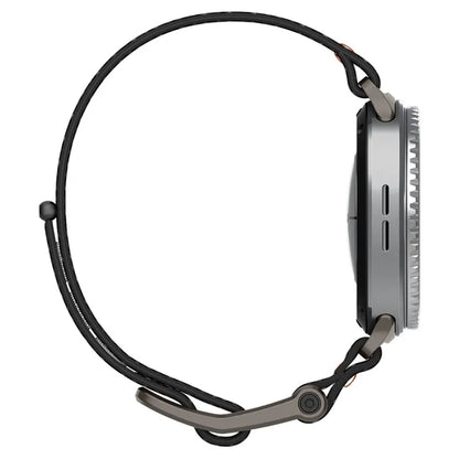 Spigen DuraPro Flex - Apyrankė skirta Samsung Galaxy Watch 8 / 8 Classic 40 / 44 / 46 mm (Juodos spalvos)