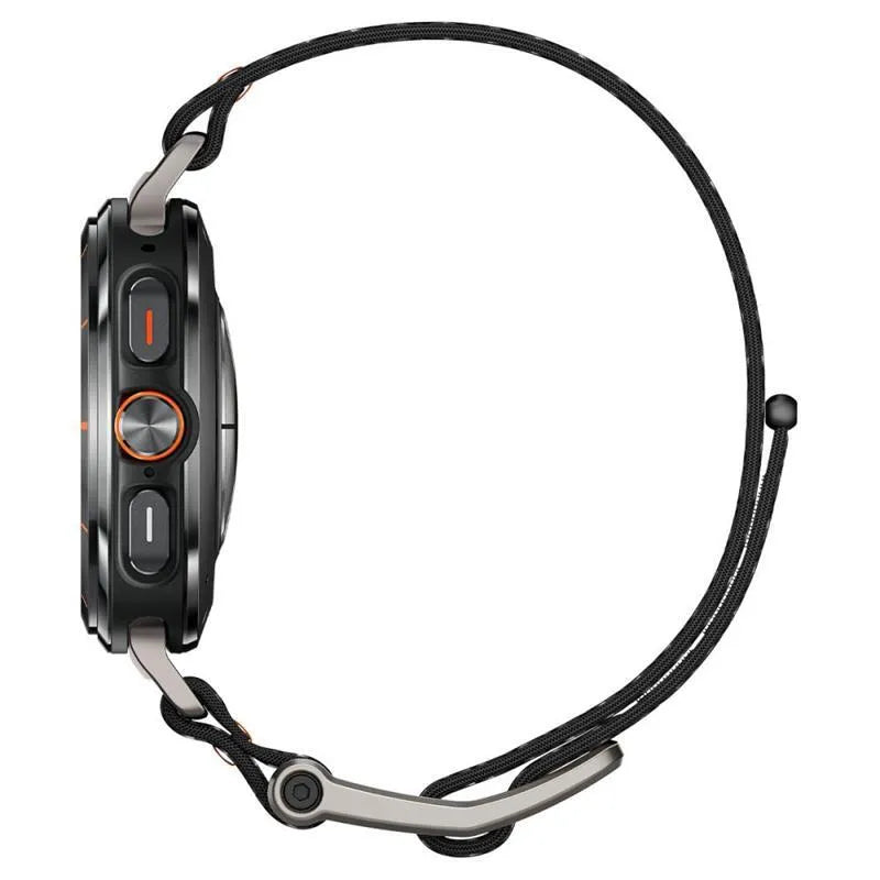 Spigen DuraPro Flex – Dirželis, skirtas Samsung Galaxy Watch Ultra 47 mm (2025/2024) (Juodas)