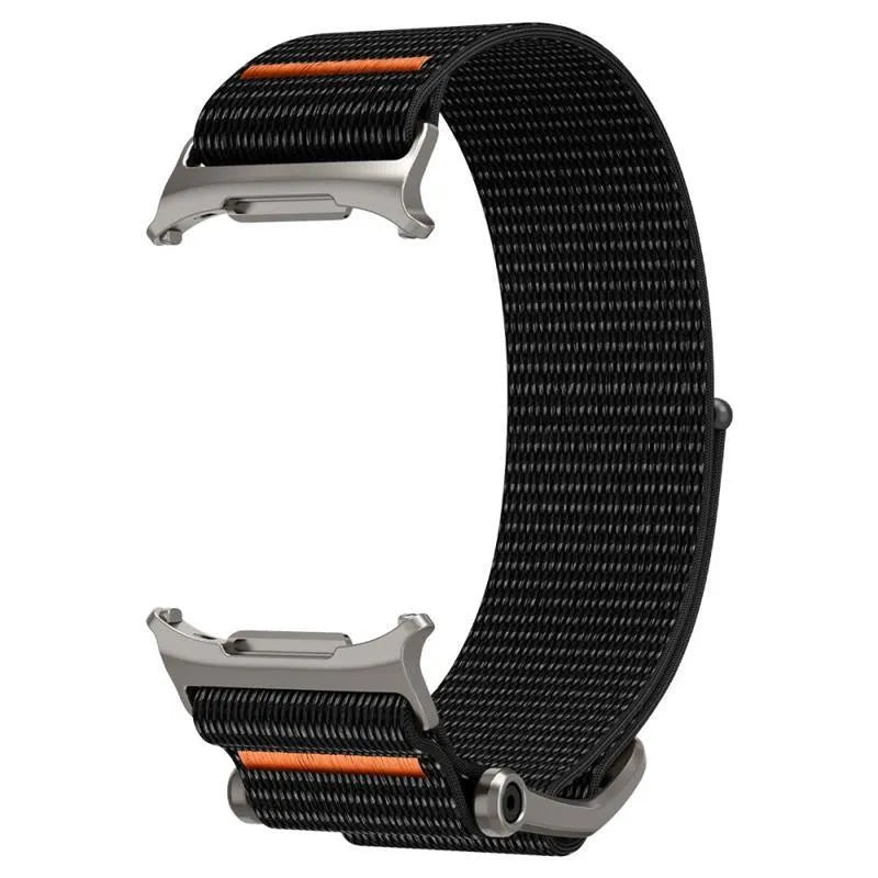 Spigen DuraPro Flex – Dirželis, skirtas Samsung Galaxy Watch Ultra 47 mm (2025/2024) (Juodas)