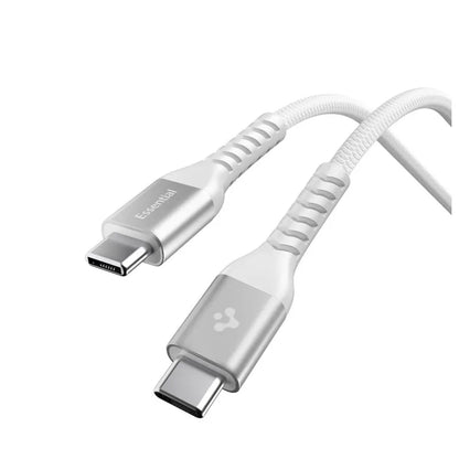 Spigen EB10010CCA Essential - USB-C į USB-C laidas 100W 1m (baltas)