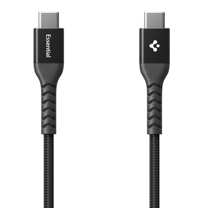 Spigen EB10010CCA Essential – USB-C į USB-C laidas 100W 1m (juodas)