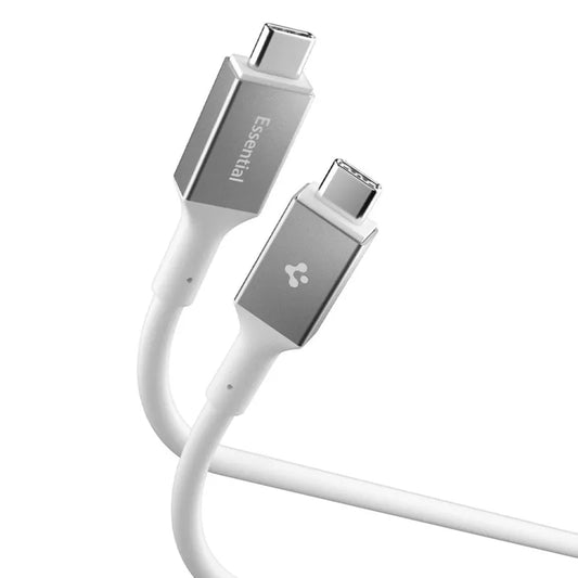 Spigen EB10020CC Essential – C tipo USB į C tipo USB PD laidas 100W 2m (baltas)