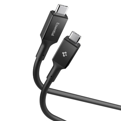 Spigen EB10020CC Essential - USB-C į USB-C PD kabelis 100W 2m (juodas)