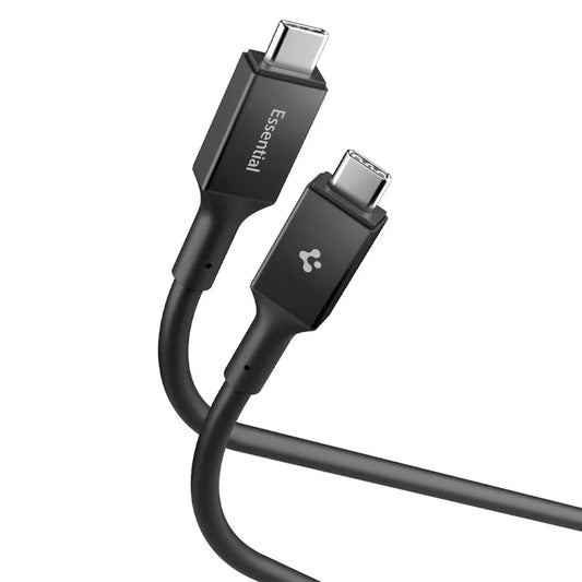 Spigen EB10020CC Essential - USB-C į USB-C PD kabelis 100W 2m (juodas)