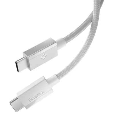 Spigen EB6015CC Essential - USB-C į USB-C laidas 60W 1,5 m (baltas)