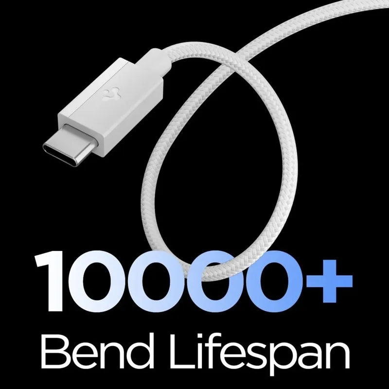 Spigen EB6015CC Essential - USB-C į USB-C laidas 60W 1,5 m (baltas)