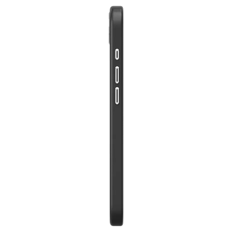 Spigen Enzo Aramid Mag MagSafe dėklas iPhone 17e / 16e (juodas)