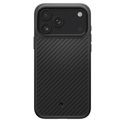 Spigen Enzo Aramid T Mag MagSafe - Dėklas, skirtas iPhone 17 Pro Max (Juodas)