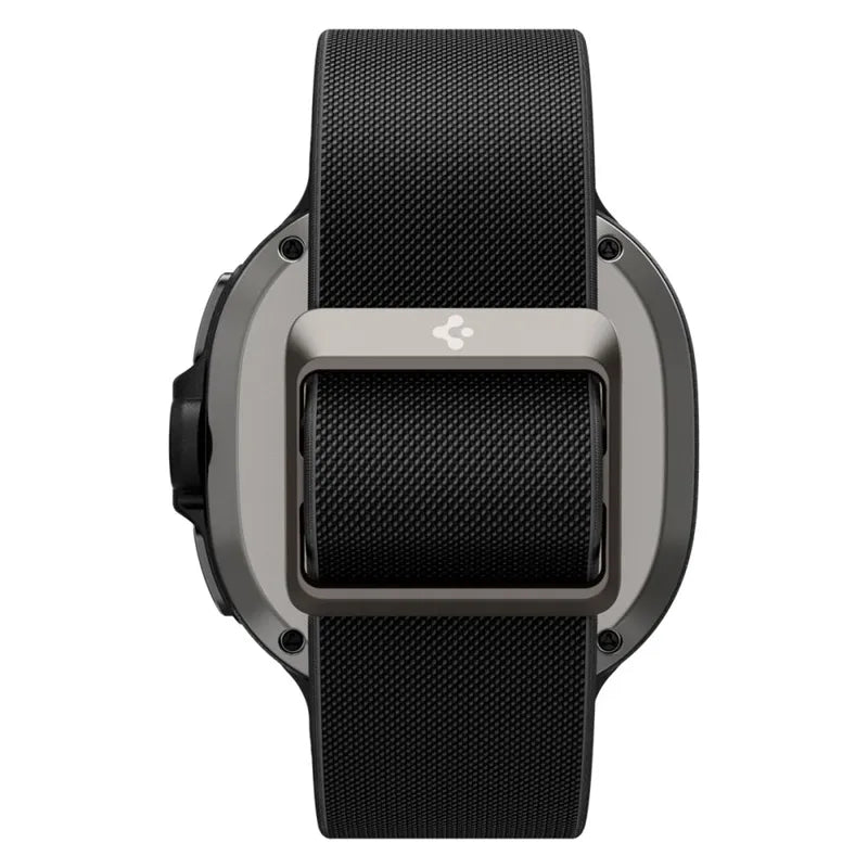 Spigen Fit Lite - Dirželis, skirtas Samsung Galaxy Watch 8 / 8 Classic 40 / 44 / 46 mm (Juodas)