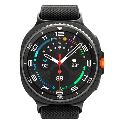 Spigen Fit Lite - Dirželis, skirtas Samsung Galaxy Watch 8 / 8 Classic 40 / 44 / 46 mm (Juodas)