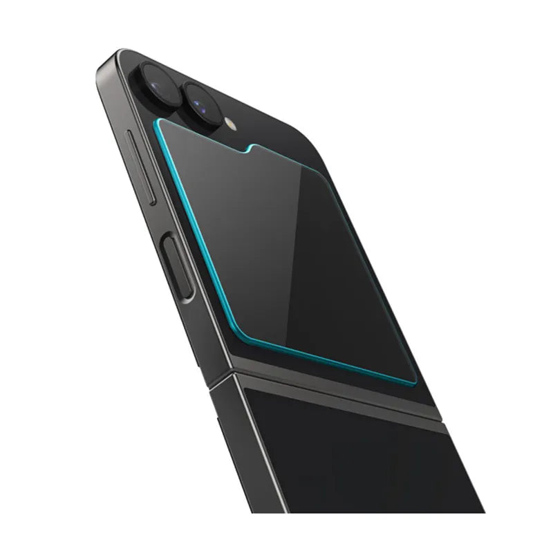 Spigen Glas.TR EZ Fit 2-Pack - Apsauginis grūdintas stiklas, skirtas Samsung Galaxy Z Flip 6 / 7 FE (2 vnt.)