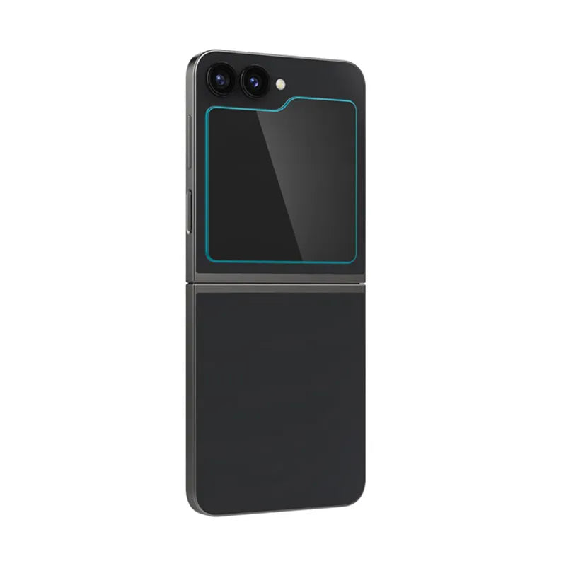 Spigen Glas.TR EZ Fit 2-Pack - Apsauginis grūdintas stiklas, skirtas Samsung Galaxy Z Flip 6 / 7 FE (2 vnt.)