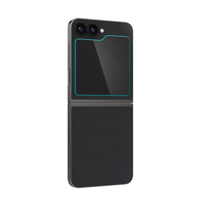 Spigen Glas.TR EZ Fit 2-Pack - Apsauginis grūdintas stiklas, skirtas Samsung Galaxy Z Flip 6 / 7 FE (2 vnt.)
