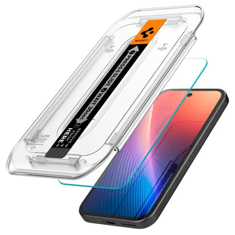 Spigen Glas.TR EZ FIT 2-Pack – Apsauginis stiklas Google Pixel 9a (2 vnt.)