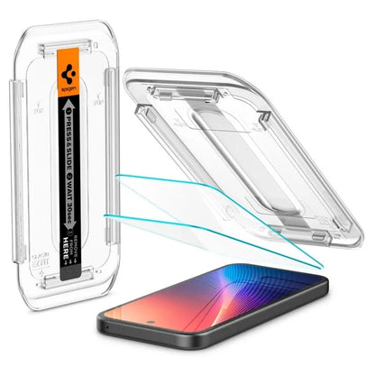 Spigen Glas.TR EZ FIT 2-Pack – Apsauginis stiklas Google Pixel 9a (2 vnt.)