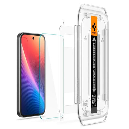 Spigen Glas.TR EZ FIT 2-Pack – Apsauginis stiklas Google Pixel 9a (2 vnt.)