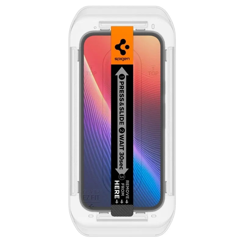 Spigen Glas.TR EZ FIT 2-Pack – Apsauginis stiklas Google Pixel 9a (2 vnt.)