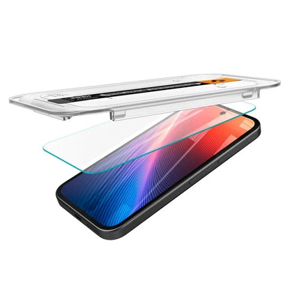 Spigen Glas.TR EZ FIT 2-Pack – Apsauginis stiklas Google Pixel 9a (2 vnt.)
