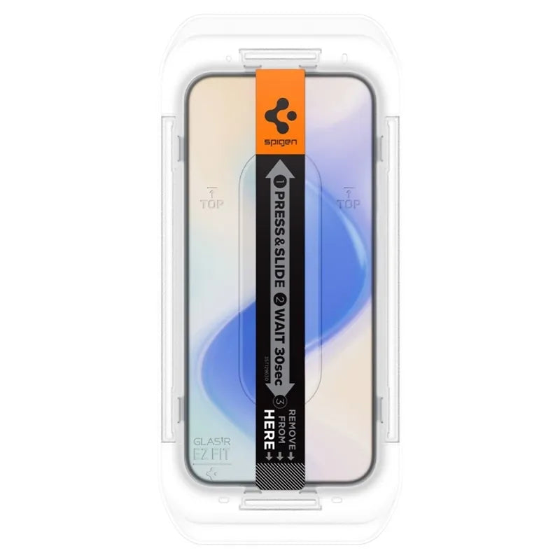 Spigen Glas.TR EZ FIT 2-Pack - Grūdintas stiklas, skirtas Google Pixel 9 / 9 Pro / 10 / 10 Pro