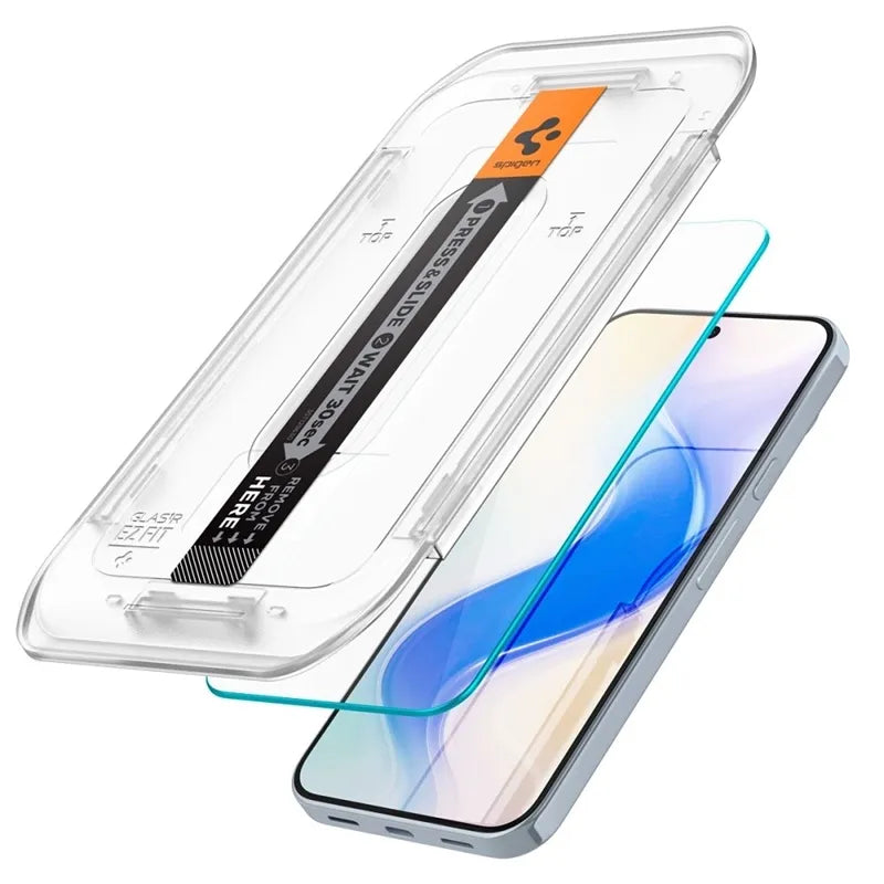 Spigen Glas.TR EZ FIT 2-Pack - Grūdintas stiklas, skirtas Google Pixel 9 / 9 Pro / 10 / 10 Pro