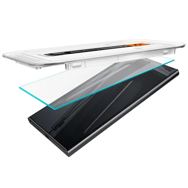 Spigen GLAS.TR EZ FIT 2 pakuotė – grūdintas stiklas, skirtas „Samsung Galaxy S24 Ultra“ (2 vnt.)