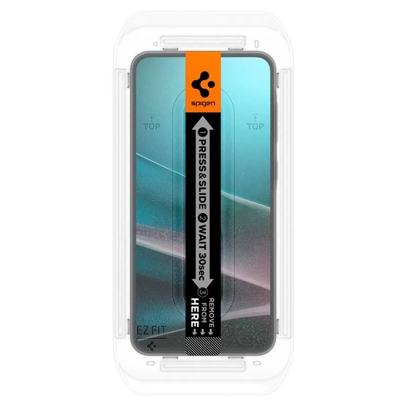 Spigen Glas.TR EZ FIT 2 pakuotės – grūdintas stiklas, skirtas Samsung Galaxy A37 5G / A36 5G (2 vienetai)