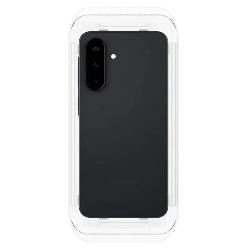 Spigen Glas.TR EZ FIT 2 pakuotės – grūdintas stiklas, skirtas Samsung Galaxy A37 5G / A36 5G (2 vienetai)