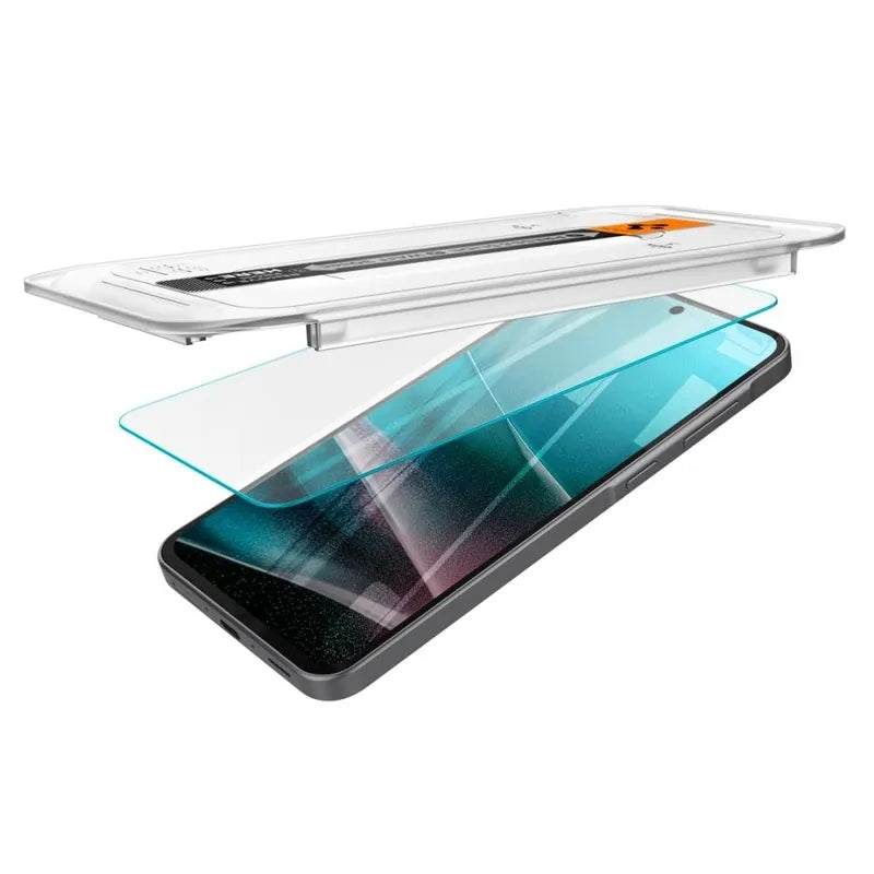 Spigen Glas.TR EZ FIT 2 pakuotės – grūdintas stiklas, skirtas Samsung Galaxy A37 5G / A36 5G (2 vienetai)