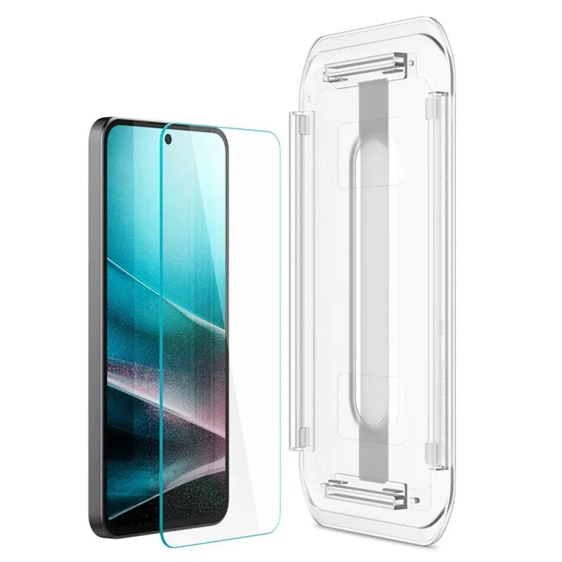 Spigen Glas.TR EZ FIT 2 pakuotės – grūdintas stiklas, skirtas Samsung Galaxy A37 5G / A36 5G (2 vienetai)