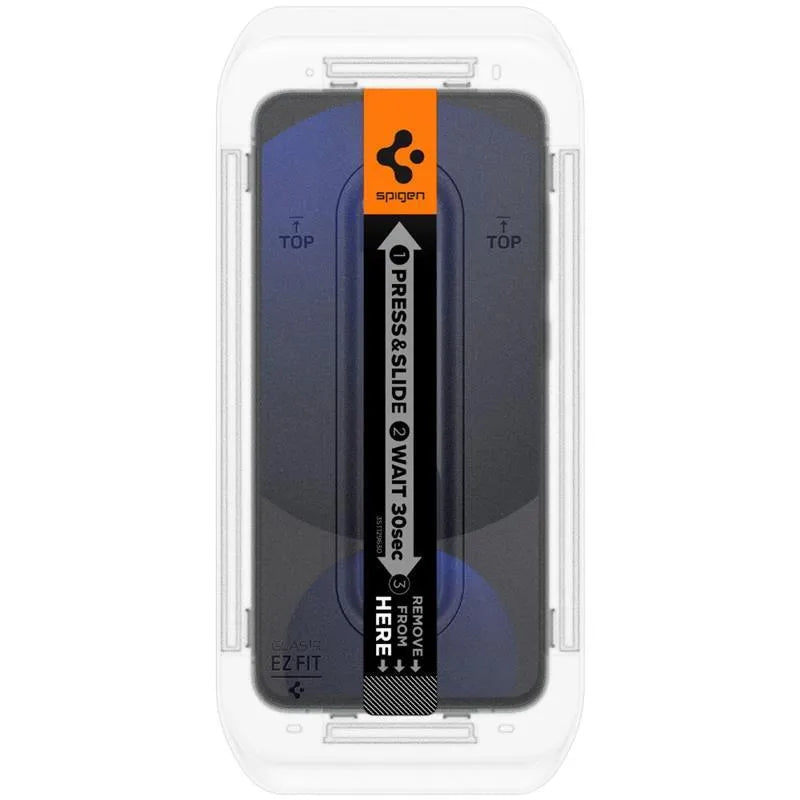 Spigen GLAS.TR EZ FIT 2 vnt. – Grūdintas stiklas skirtas Samsung Galaxy A56 5G / S24 FE (2 vnt.)