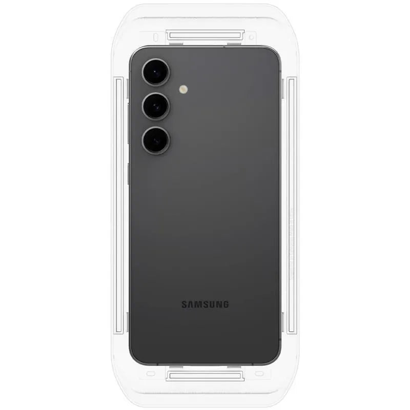 Spigen GLAS.TR EZ FIT 2 vnt. – Grūdintas stiklas skirtas Samsung Galaxy A56 5G / S24 FE (2 vnt.)