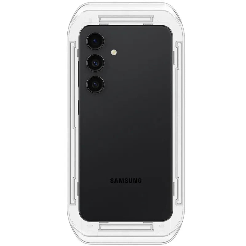 Spigen GLAS.TR EZ FIT 2 vnt. – grūdintas stiklas, skirtas Samsung Galaxy S25+ / S24+ (2 vnt.)