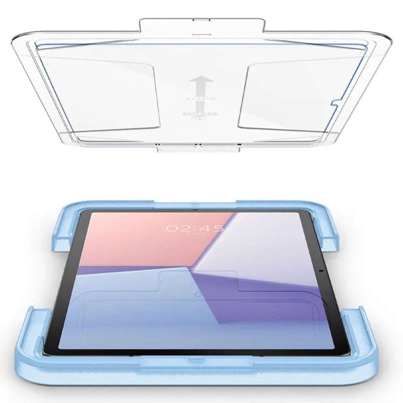 Spigen GLAS.TR EZ FIT - Grūdintas stiklas, skirta Samsung Galaxy Tab S9 11" / S9 FE / S10 FE / S10 Lite 10.9" X710 / X716B / X510 / X516B / X520 / X526 / X400 / X406B