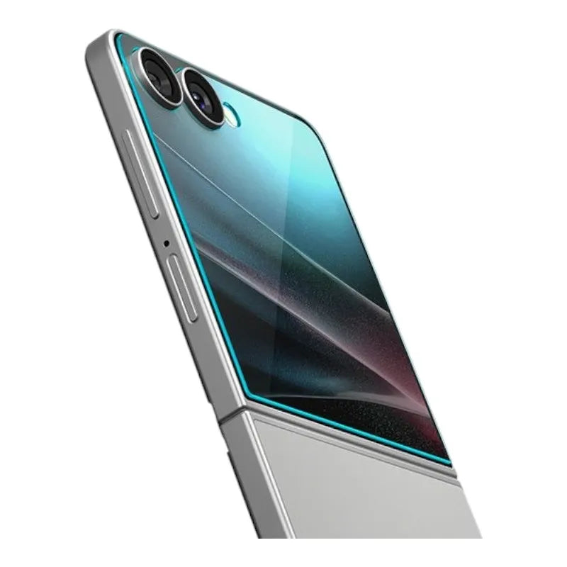 Spigen GLAS.TR EZ Fit HD 2-Paketas - grūdintas stiklas, skirtas Samsung Galaxy Z Flip 7