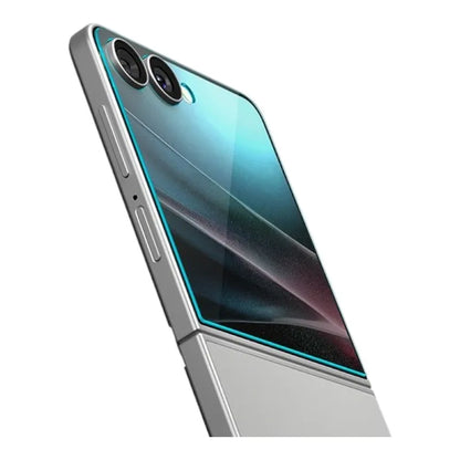 Spigen GLAS.TR EZ Fit HD 2-Paketas - grūdintas stiklas, skirtas Samsung Galaxy Z Flip 7