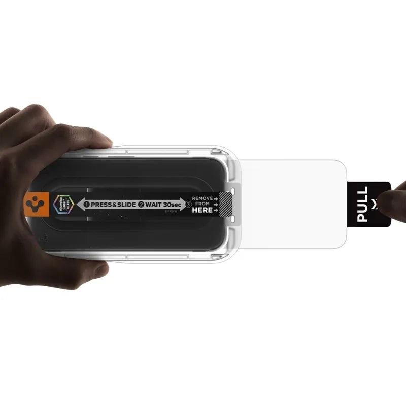 Spigen GLAS.TR EZ Fit Pro AC 2 pakuotės – grūdintas stiklas skirtas Google Pixel 10a (2 vnt.)