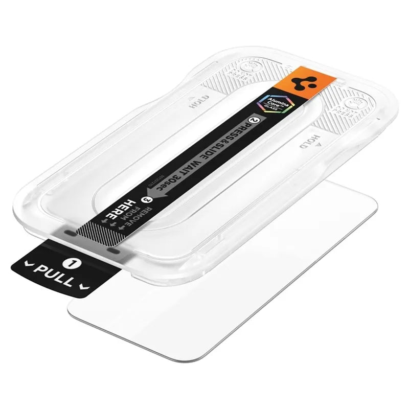 Spigen Glas.tR EZ Fit Pro AC 2 pakuotės - grūdintas stiklas, skirtas Google Pixel 11 Pro XL (2 vnt.)