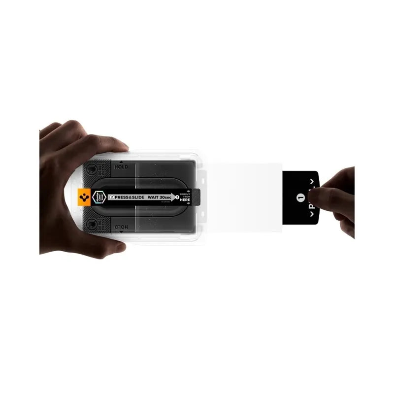 „Spigen GLAS.TR EZ Fit Pro AC HD“ 2 vnt. – grūdintas stiklas, skirtas „Samsung Galaxy Z Fold 8“ (2 vnt.)