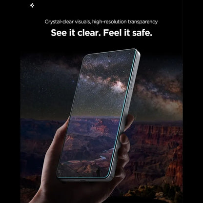 Spigen GLAS.TR EZ Fit Pro AC HD – Grūdintas stiklas, skirtas Samsung Galaxy S26 Ultra