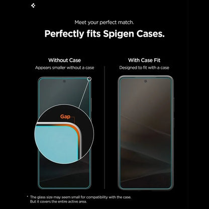 Spigen Glas.tR EZ Fit Pro AC HD Privacy - Grūdinto stiklo privatumo apsauga, skirta Samsung Galaxy S26