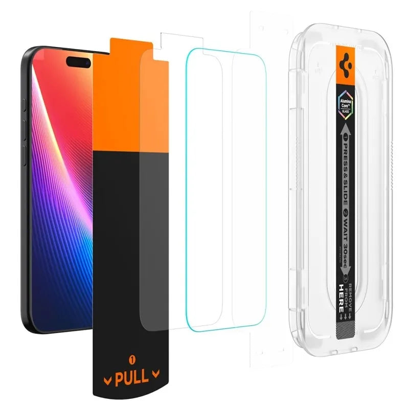 Spigen GLAS.TR EZ Fit Pro - Grūdintas stiklas iPhone Air